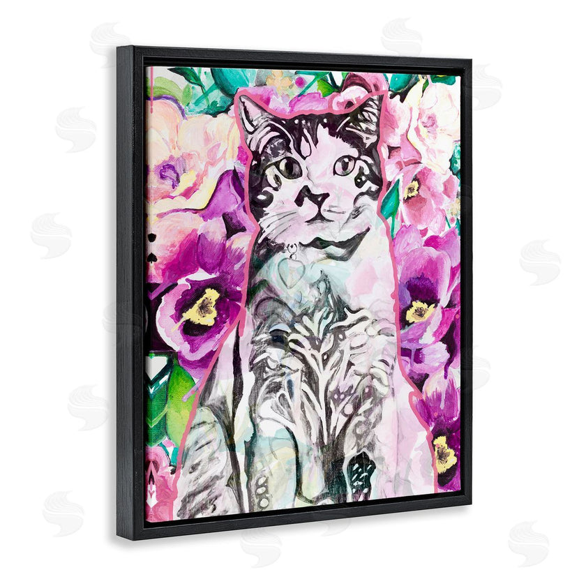 Chelsea Goodrich | Kitty Among Flowers