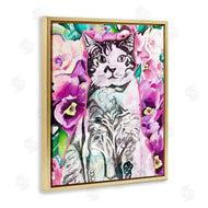 Chelsea Goodrich | Kitty Among Flowers