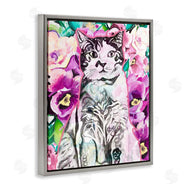 Chelsea Goodrich | Kitty Among Flowers