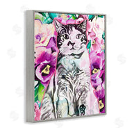 Chelsea Goodrich | Kitty Among Flowers
