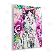 Chelsea Goodrich | Kitty Among Flowers
