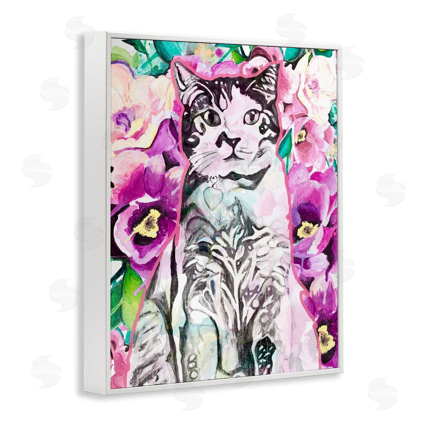 Chelsea Goodrich | Kitty Among Flowers