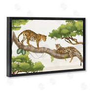 Lucca Shappard | Leopards Prowling on Branch