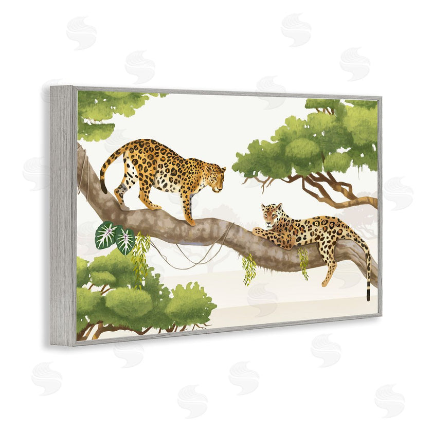 Lucca Shappard | Leopards Prowling on Branch