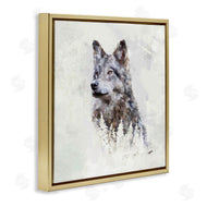 Sally Kaye Barlow/Makaio Design | Rustic Wolf and Trees