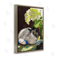 Mardell Schuster | Cat and Blue Ribbon