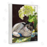 Mardell Schuster | Cat and Blue Ribbon