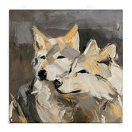 Julie Denise | Cuddling Wolf Pair