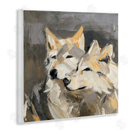 Julie Denise | Cuddling Wolf Pair