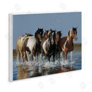 Victoria Schultz | Horses Running Through River
