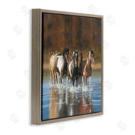Victoria Schultz | River and Horses Scenery