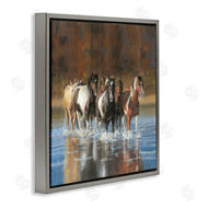 Victoria Schultz | River and Horses Scenery