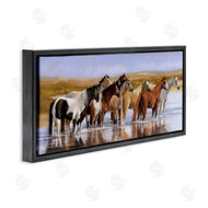 Victoria Schultz | Horse Herd in River