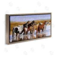 Victoria Schultz | Horse Herd in River