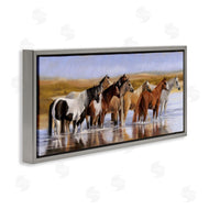 Victoria Schultz | Horse Herd in River