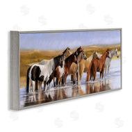 Victoria Schultz | Horse Herd in River