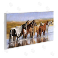 Victoria Schultz | Horse Herd in River