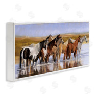 Victoria Schultz | Horse Herd in River