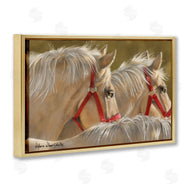 Victoria Schultz | Horses with Red Bridles