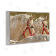 Victoria Schultz | Horses with Red Bridles