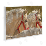 Victoria Schultz | Horses with Red Bridles
