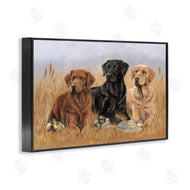 Victoria Schultz | Dog Trio and Ducks