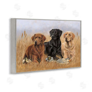 Victoria Schultz | Dog Trio and Ducks