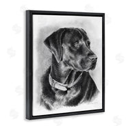 Victoria Schultz | Black Lab Drawing