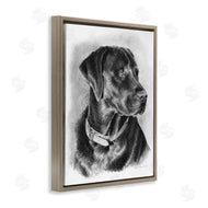 Victoria Schultz | Black Lab Drawing