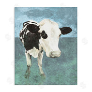 White Ladder | Simple Farmhouse Cow