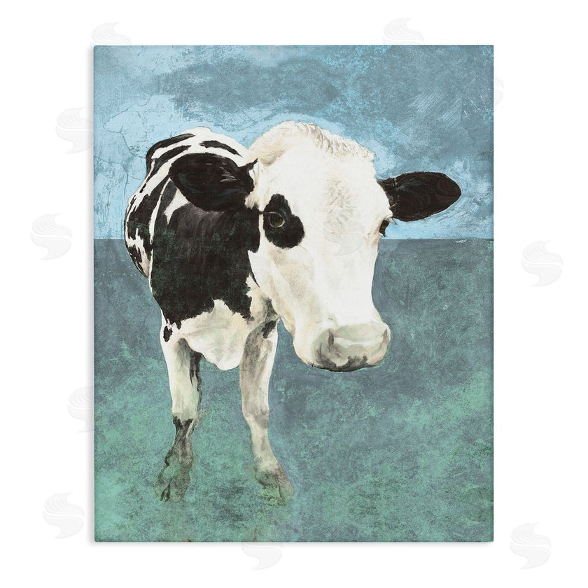 White Ladder | Simple Farmhouse Cow