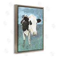 White Ladder | Simple Farmhouse Cow