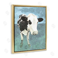 White Ladder | Simple Farmhouse Cow