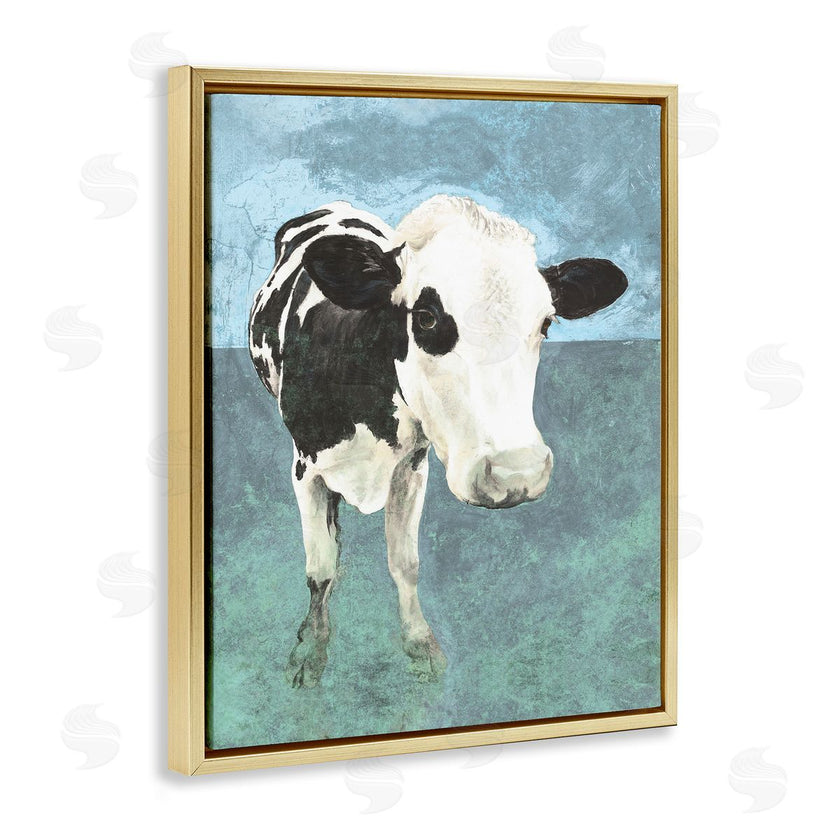 White Ladder | Simple Farmhouse Cow