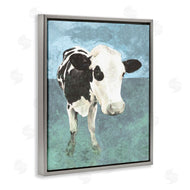 White Ladder | Simple Farmhouse Cow