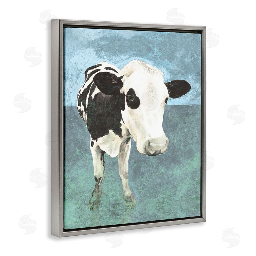 White Ladder | Simple Farmhouse Cow