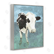 White Ladder | Simple Farmhouse Cow