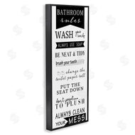 Anna Quach | Black Bathroom Rules