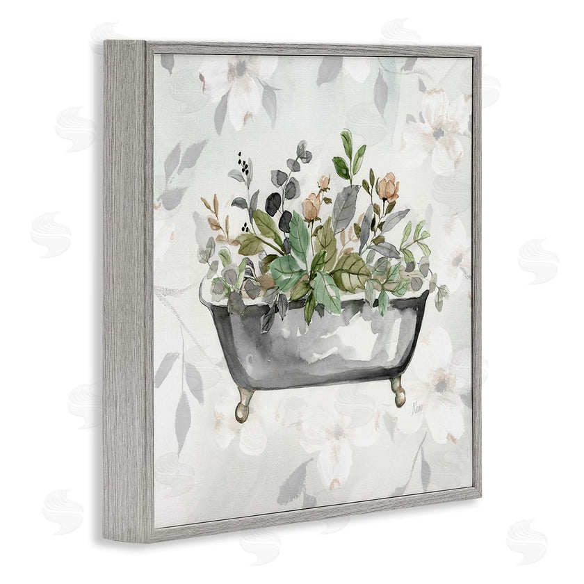 Nan | Leaf Patterned Bath
