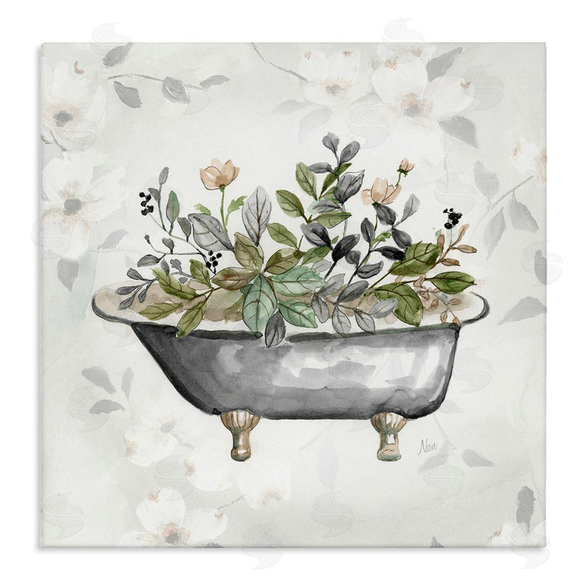 Nan | Leaf Patterned Tub