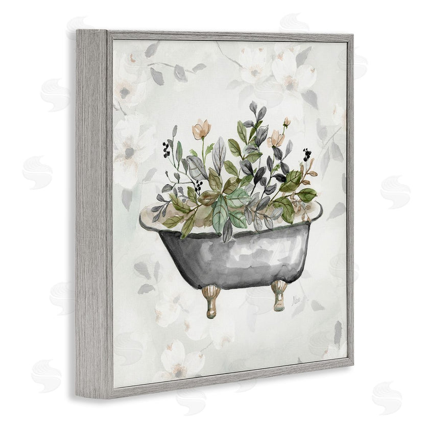 Nan | Leaf Patterned Tub