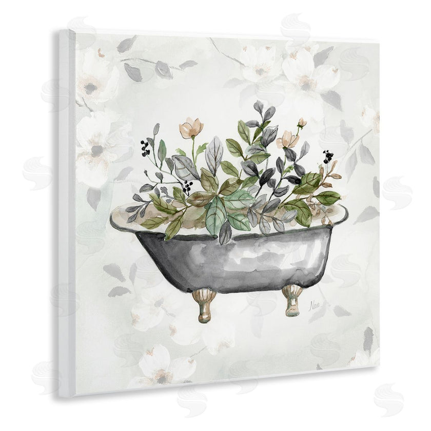 Nan | Leaf Patterned Tub