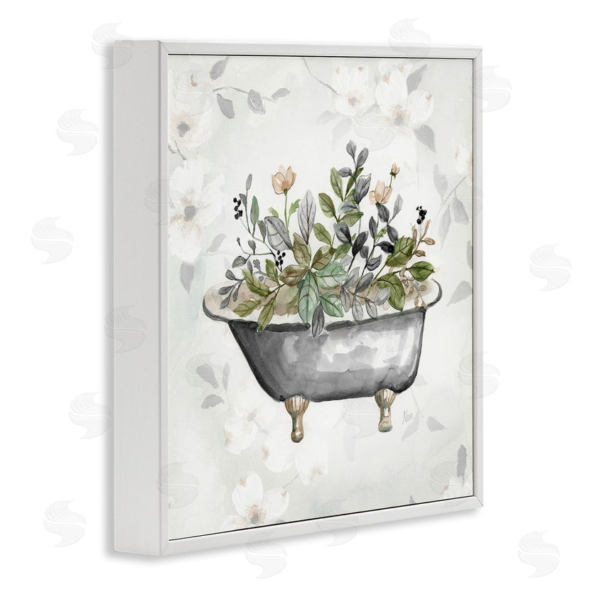 Nan | Leaf Patterned Tub