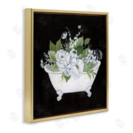 Janet Tava | Charming Floral Bathtub