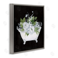 Janet Tava | Charming Floral Bathtub