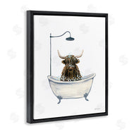 Yvette St. Amant | Highland Cow Bathtub