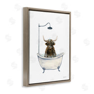 Yvette St. Amant | Highland Cow Bathtub