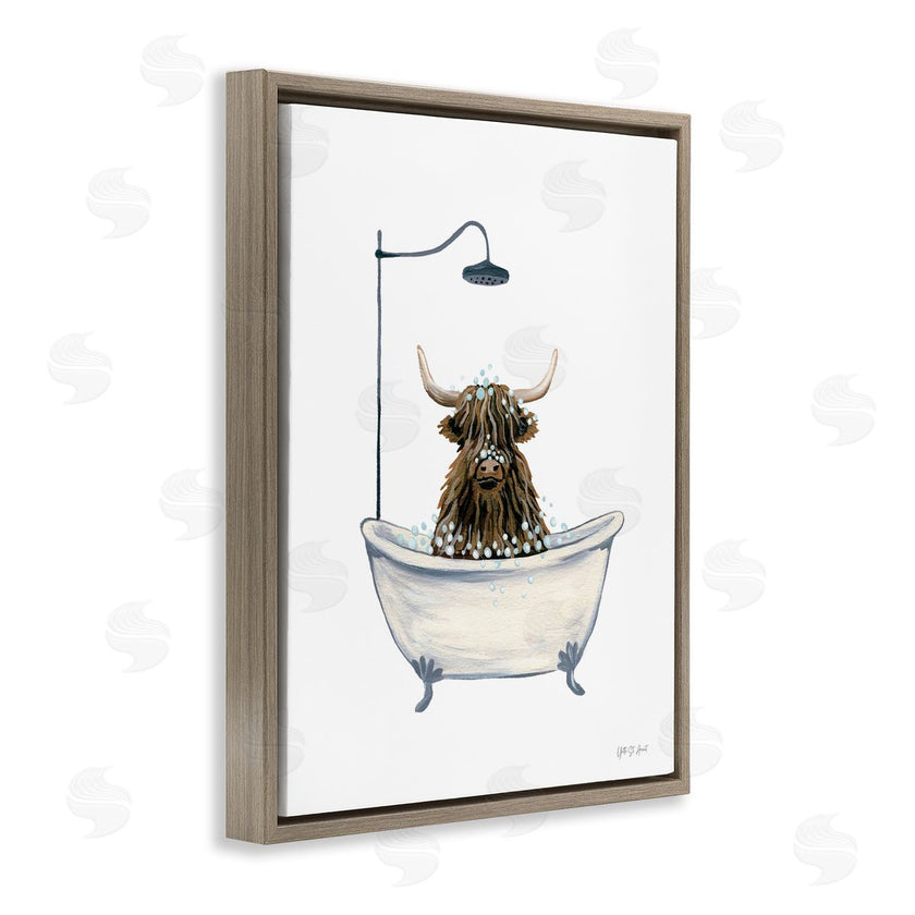 Yvette St. Amant | Highland Cow Bathtub
