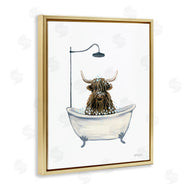 Yvette St. Amant | Highland Cow Bathtub