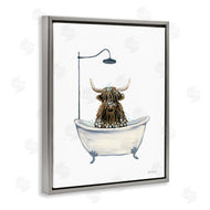 Yvette St. Amant | Highland Cow Bathtub